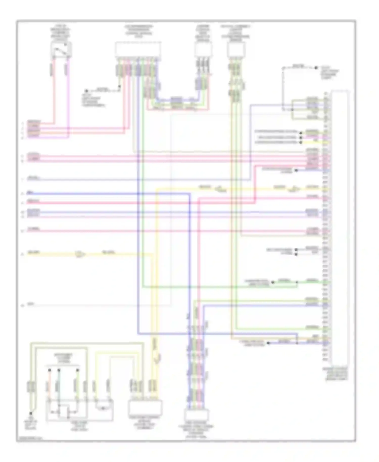 S80 Volvo II facelift (2009-2013): Wiring diagram engine performance 3.2l (5 of 5)
