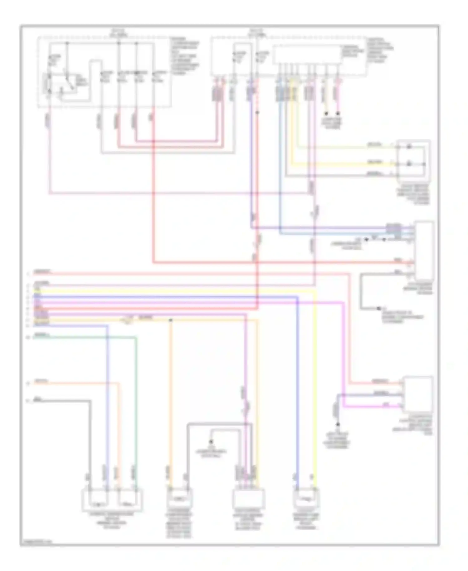 Wiring diagram 15- feed relay for Volvo S80 II facelift (2009-2013) (2 of 12)