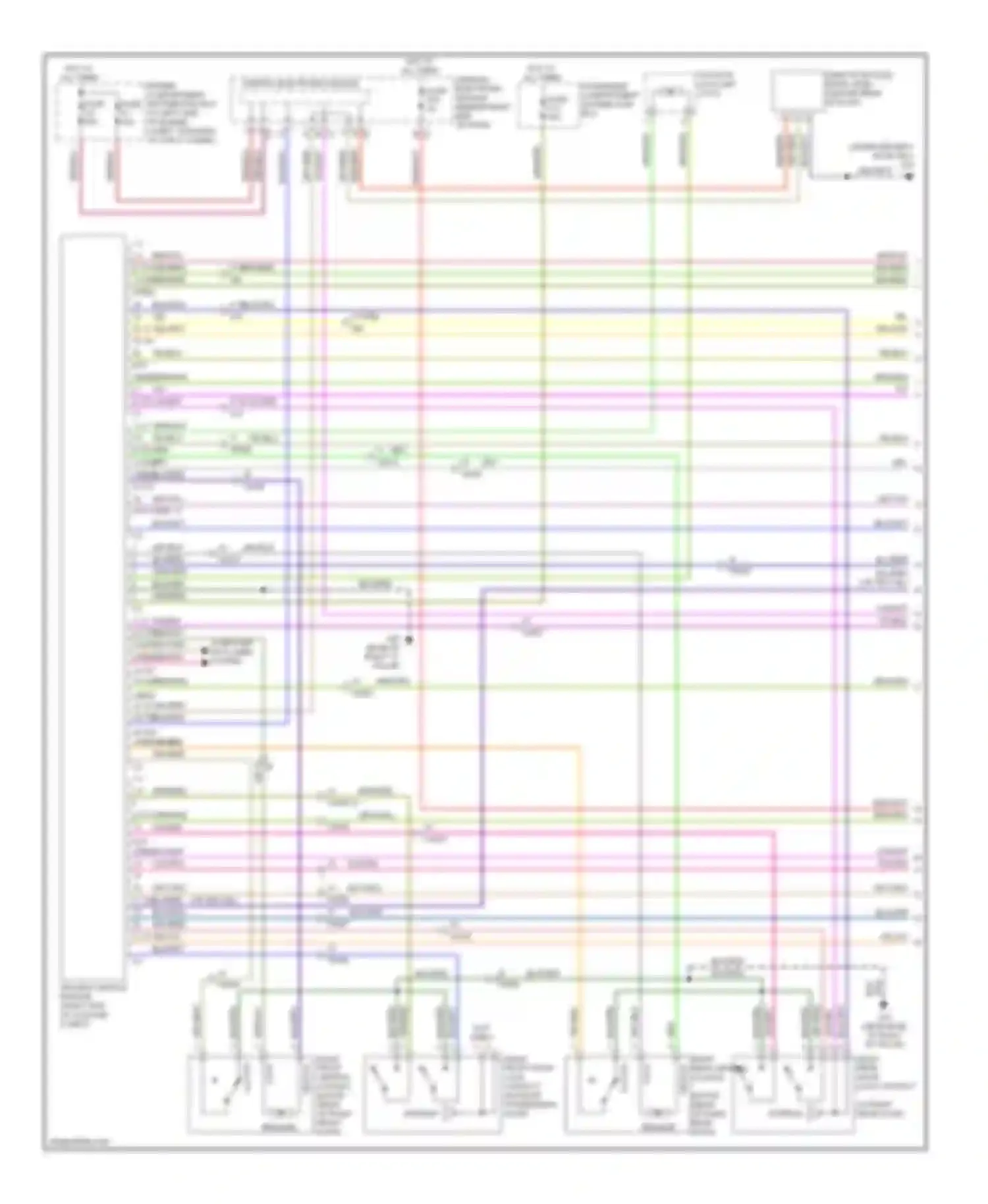 Wiring diagram computer data lines system for Volvo S80 II facelift (2009-2013) (36 of 59)