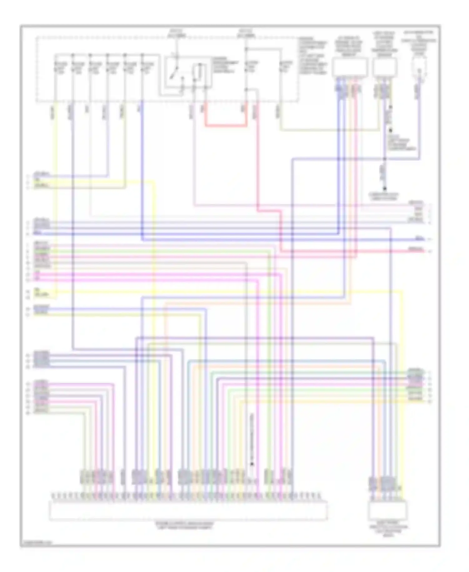 Wiring diagram engine management system main relay for Volvo S80 II facelift (2009-2013) (5 of 5)