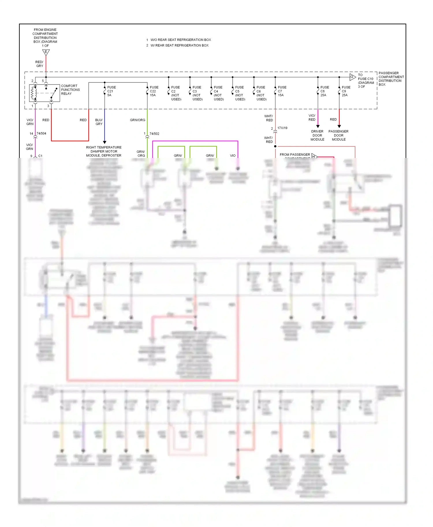 Volvo S80 II facelift (2009-2013) from wiring diagram  (2 of 2)