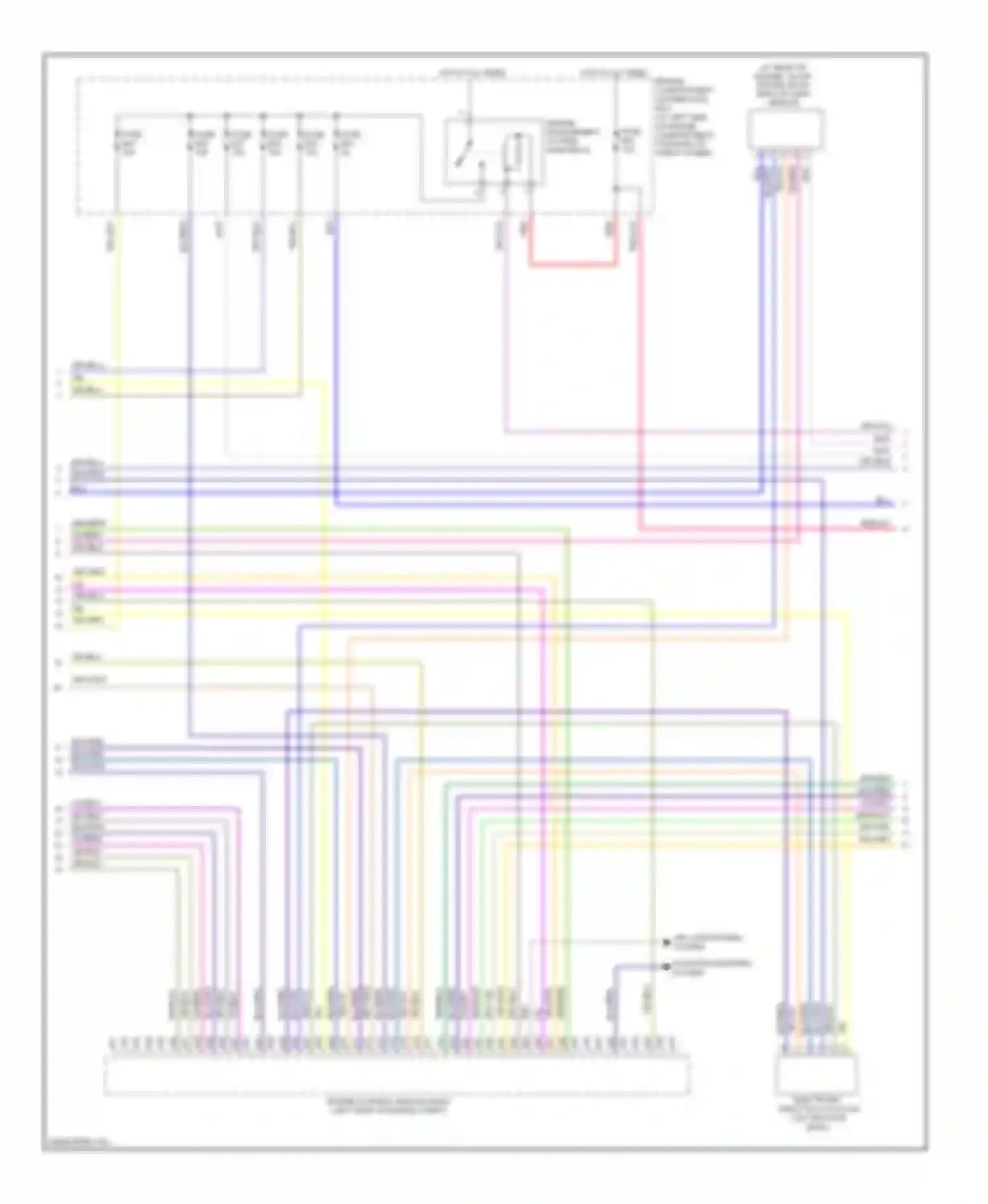 Wiring diagram fuse fuse fuse for Volvo S80 II facelift (2009-2013) (6 of 6)