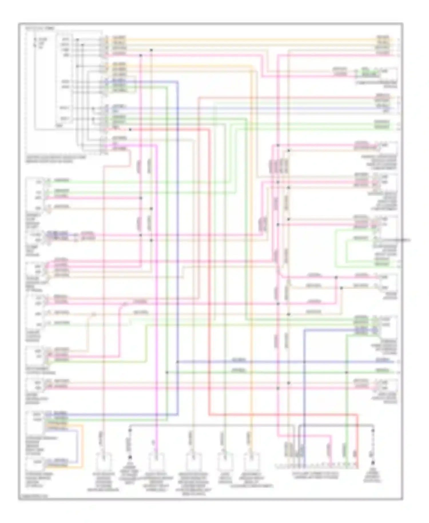 S80 Volvo II (2006-2010): Computer data lines circuit (1 of 2)