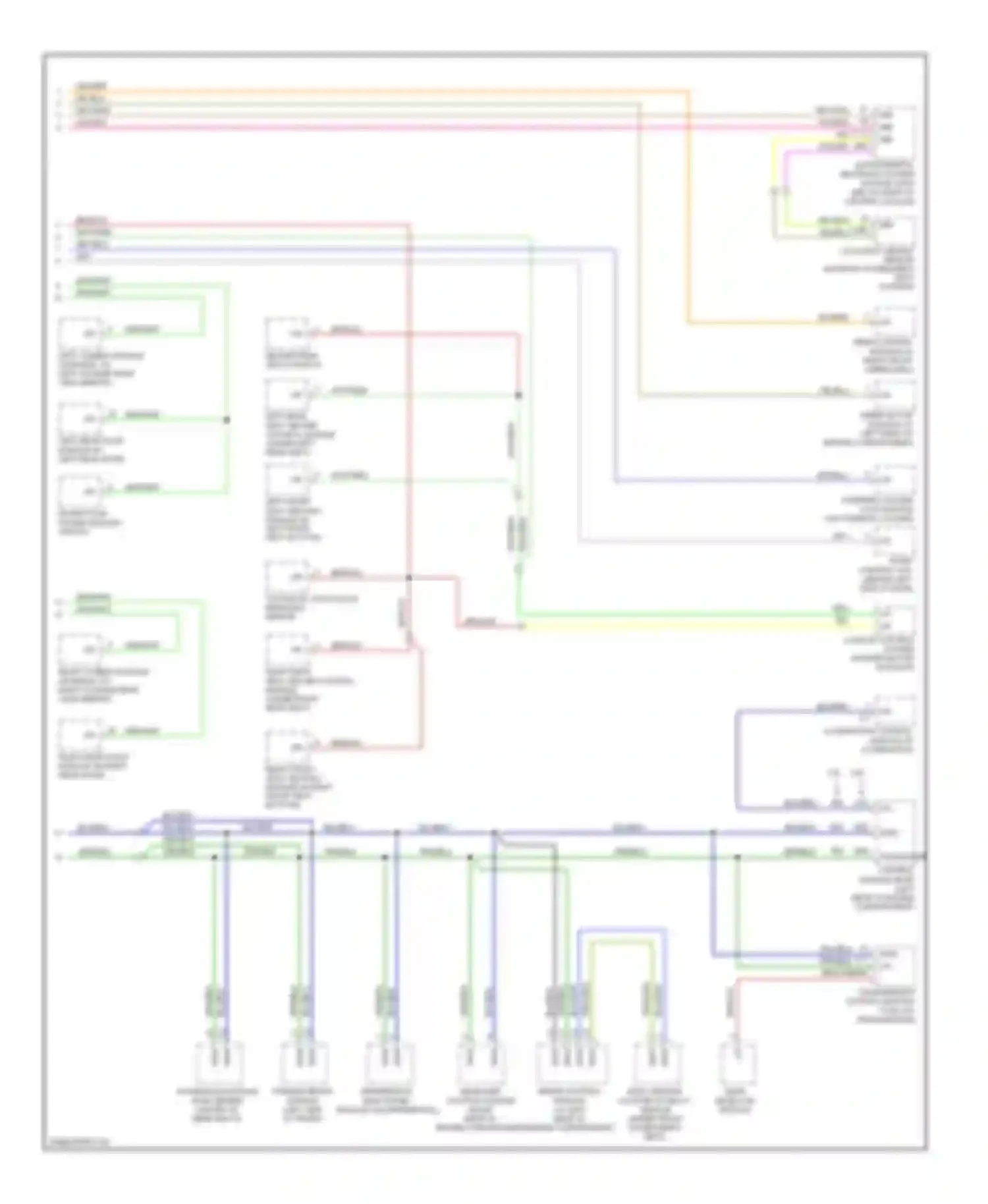 S80 Volvo II (2006-2010): Computer data lines circuit (2 of 2)