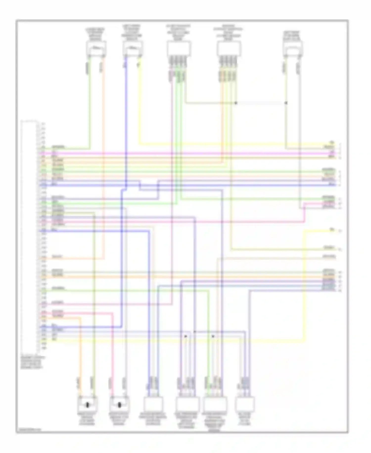 S80 Volvo II (2006-2010): Wiring diagram engine performance 3.0l turbo (1 of 5)