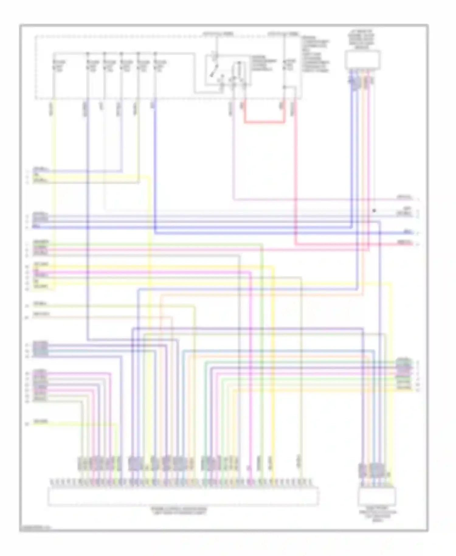 S80 Volvo II (2006-2010): Wiring diagram engine performance 3.0l turbo (3 of 5)