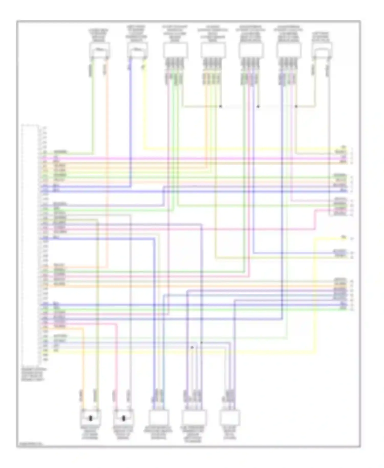 S80 Volvo II (2006-2010): Wiring diagram engine performance 3.2l (1 of 5)