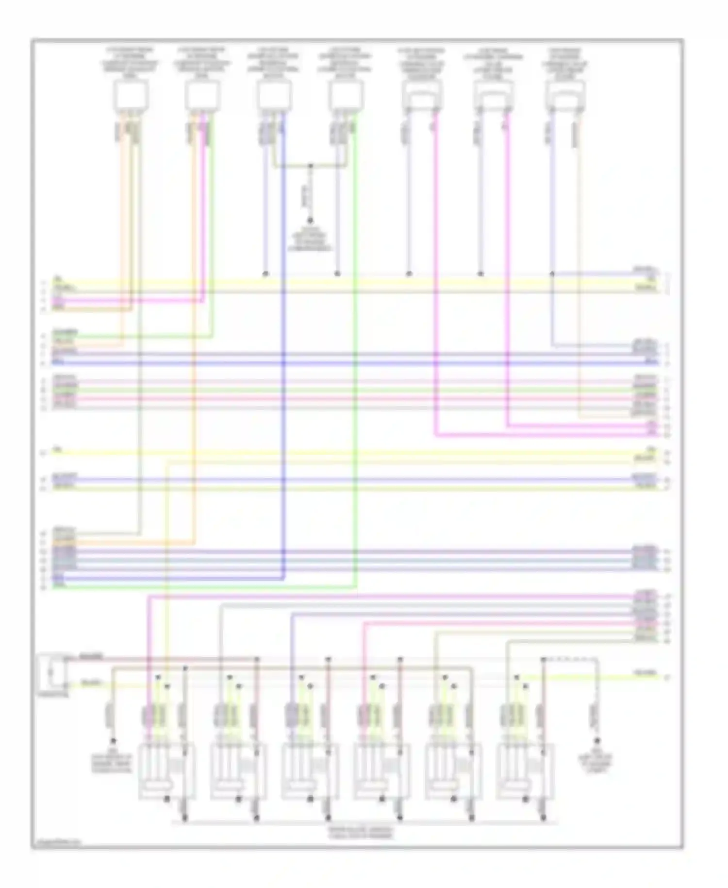 S80 Volvo II (2006-2010): Wiring diagram engine performance 3.2l (2 of 5)