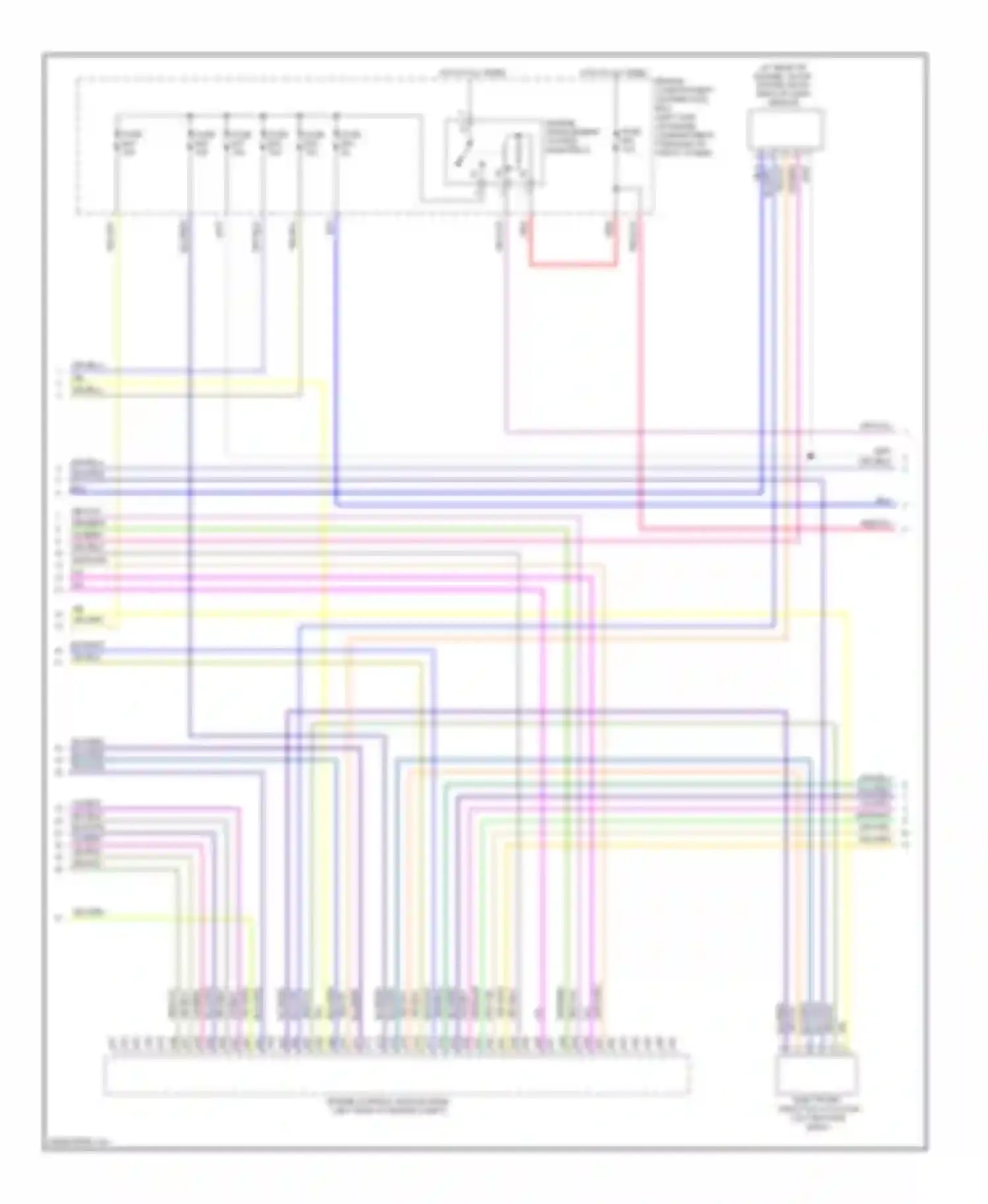 S80 Volvo II (2006-2010): Wiring diagram engine performance 3.2l (3 of 5)
