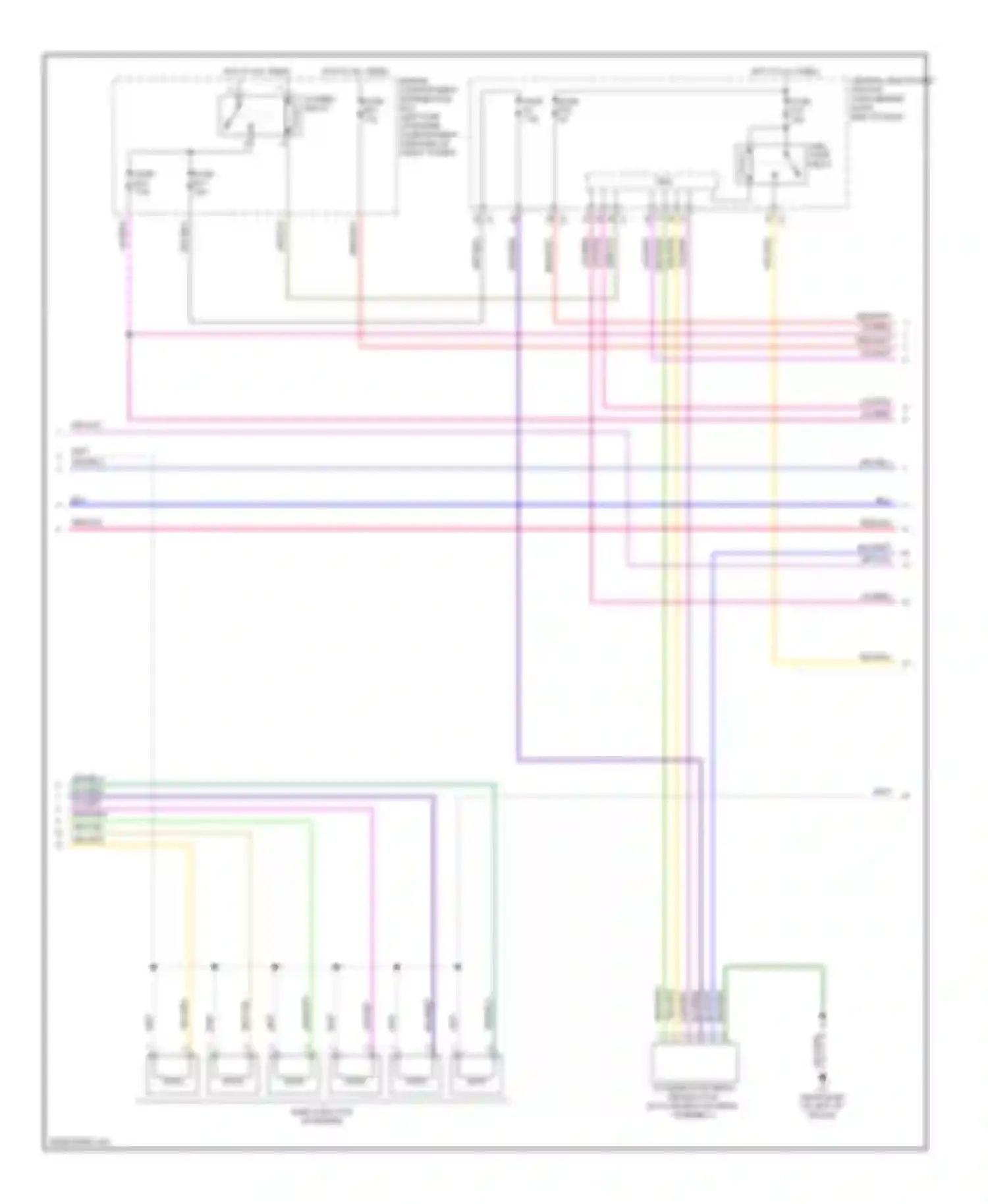S80 Volvo II (2006-2010): Wiring diagram engine performance 3.2l (4 of 5)