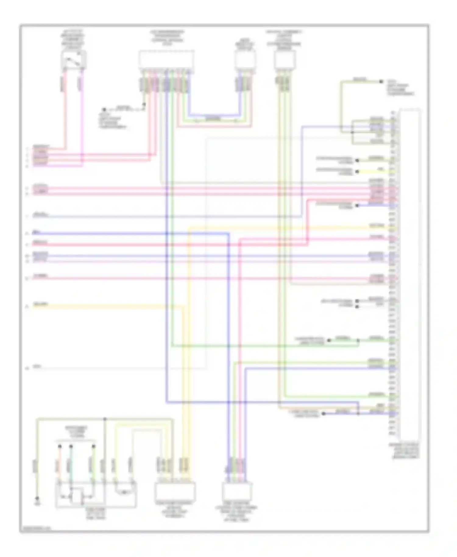 S80 Volvo II (2006-2010): Wiring diagram engine performance 3.2l (5 of 5)