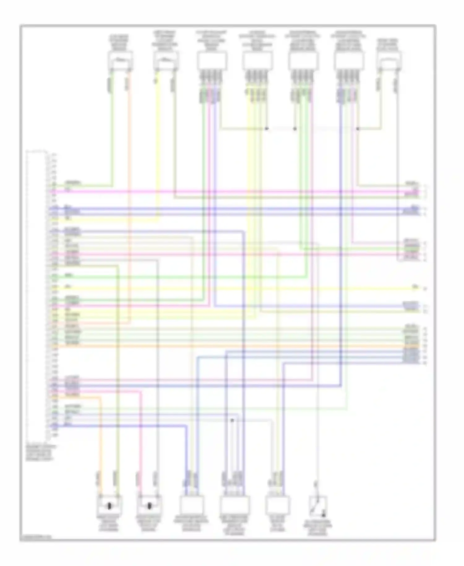 S80 Volvo II (2006-2010): Wiring diagram engine performance 4.4l (1 of 5)