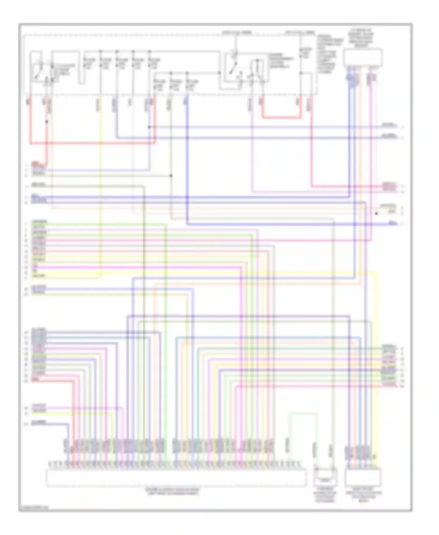 S80 Volvo II (2006-2010): Wiring diagram engine performance 4.4l (3 of 5)