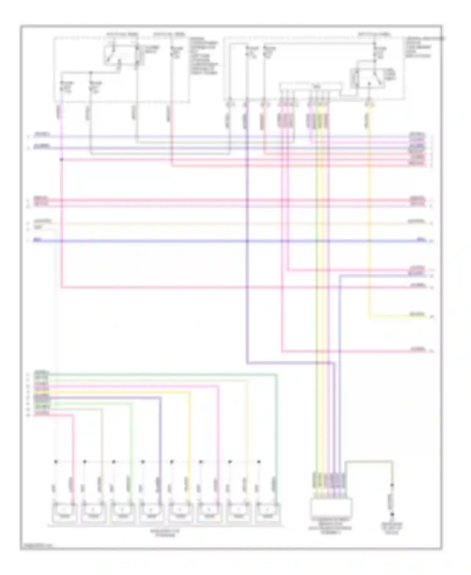 S80 Volvo II (2006-2010): Wiring diagram engine performance 4.4l (4 of 5)