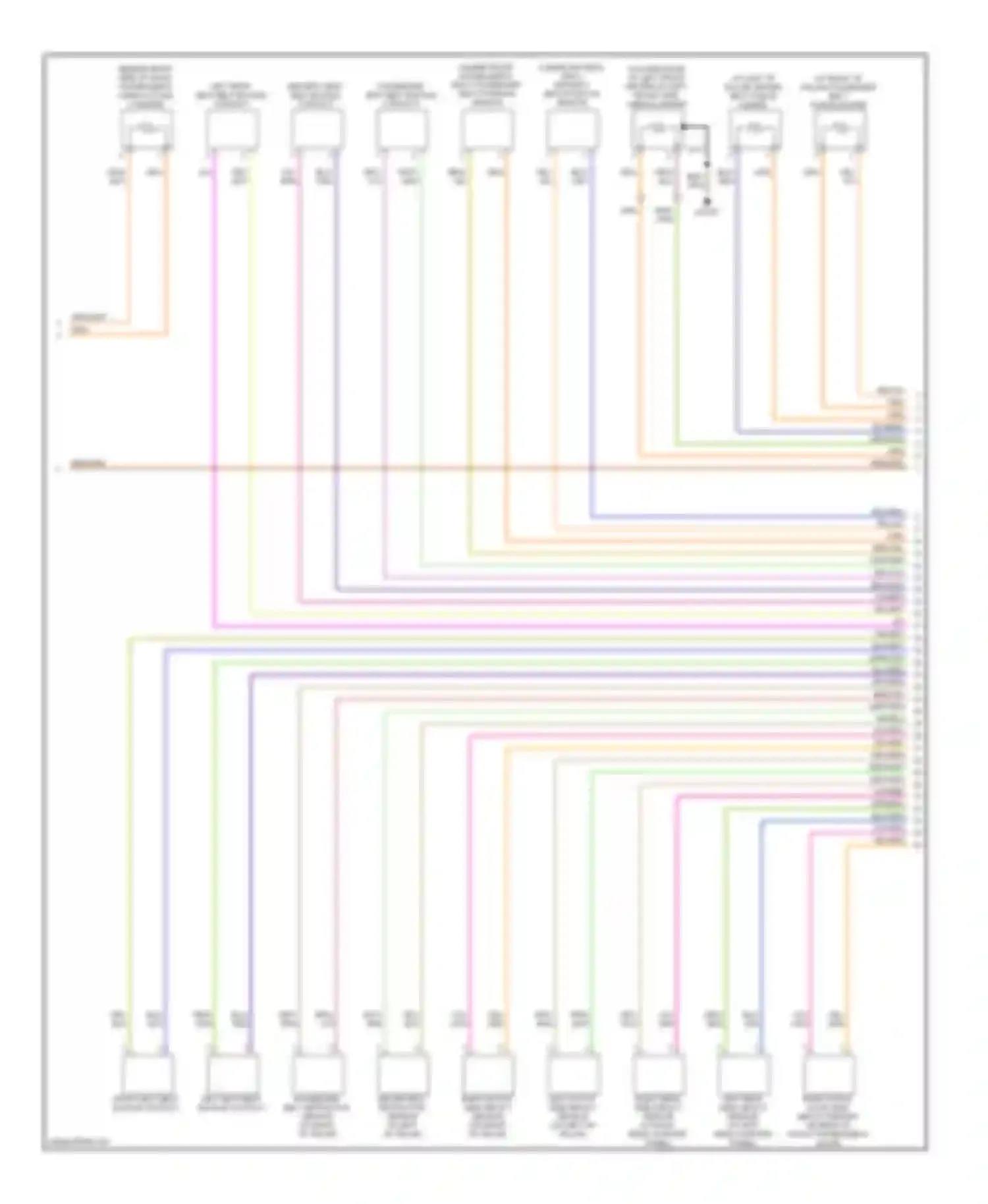S80 Volvo II (2006-2010): Supplemental restraints circuit (2 of 3)