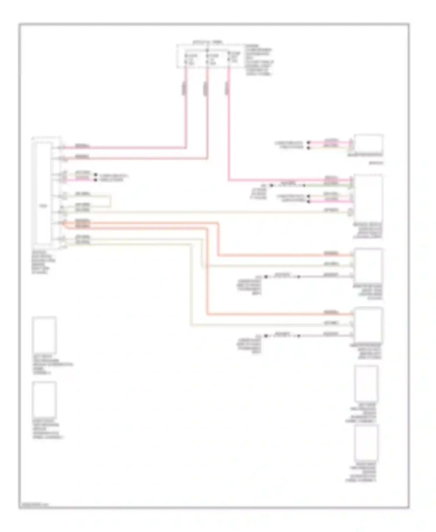 S80 Volvo II (2006-2010): Tire pressure monitoring circuit