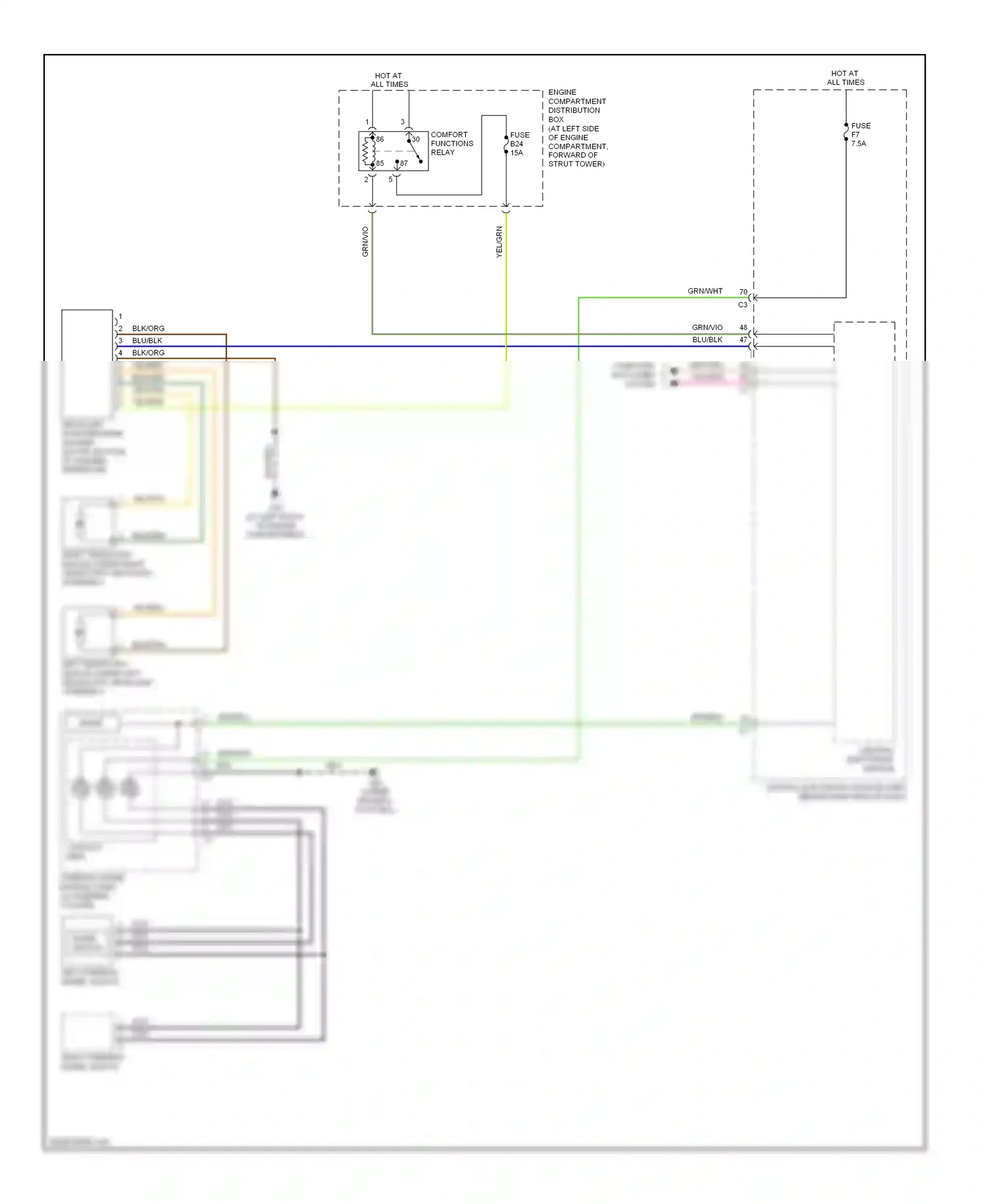 Volvo S80 II (2006-2010) computer data lines system wiring diagram  (52 of 53)