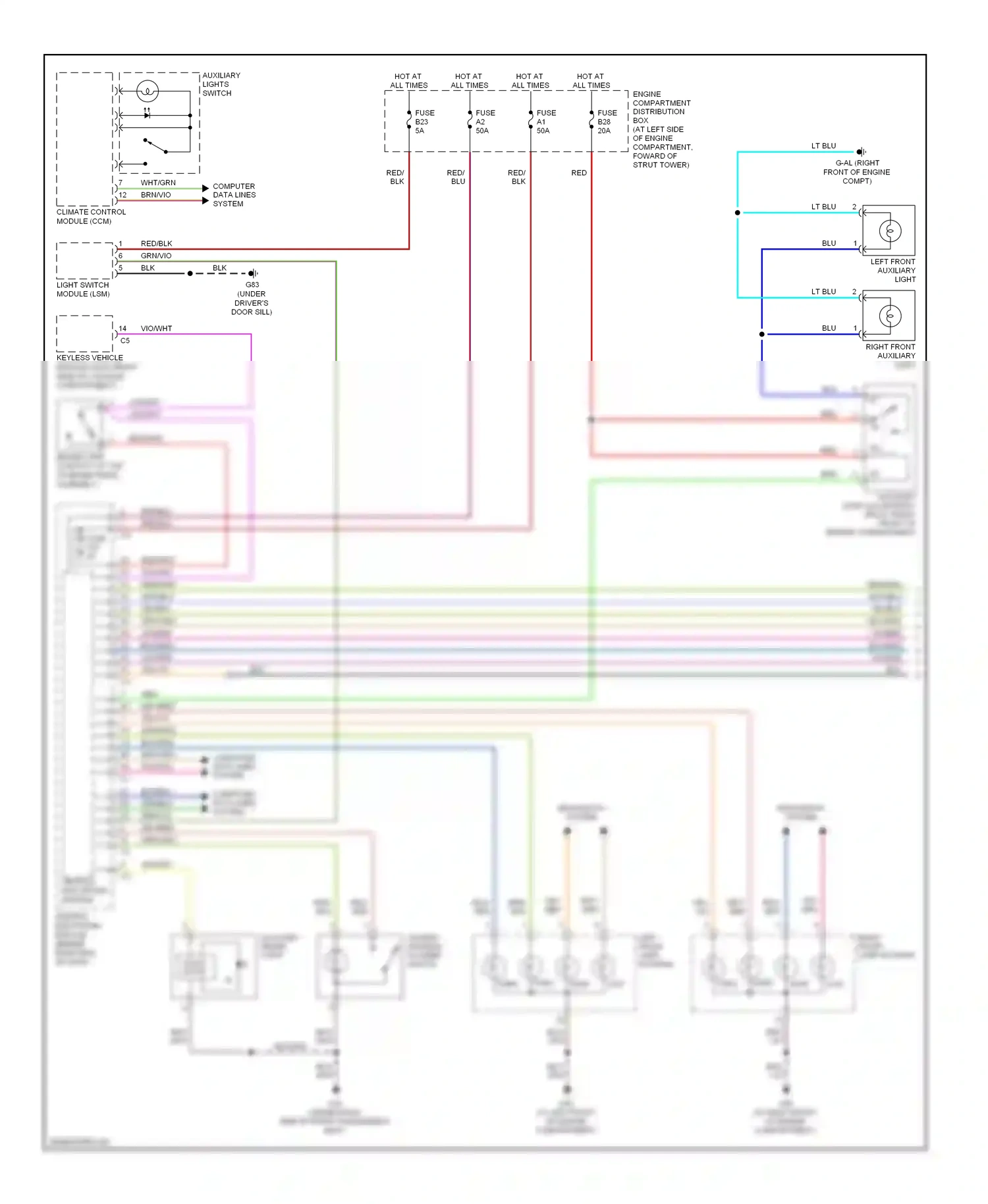 Volvo S80 II (2006-2010) solid state (4) wiring diagram  (1 of 1)
