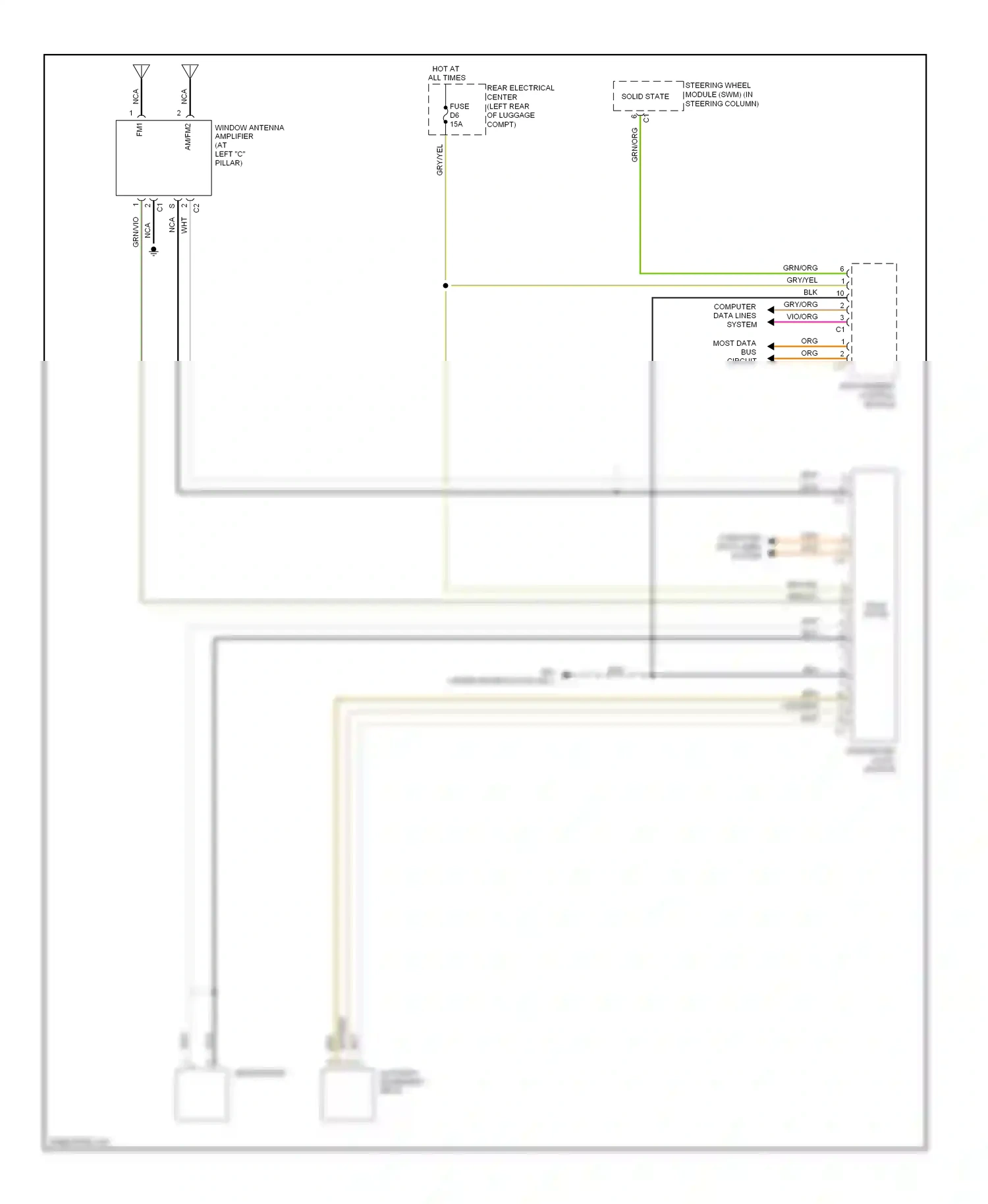 Volvo S80 II (2006-2010) solid state wiring diagram  (3 of 3)