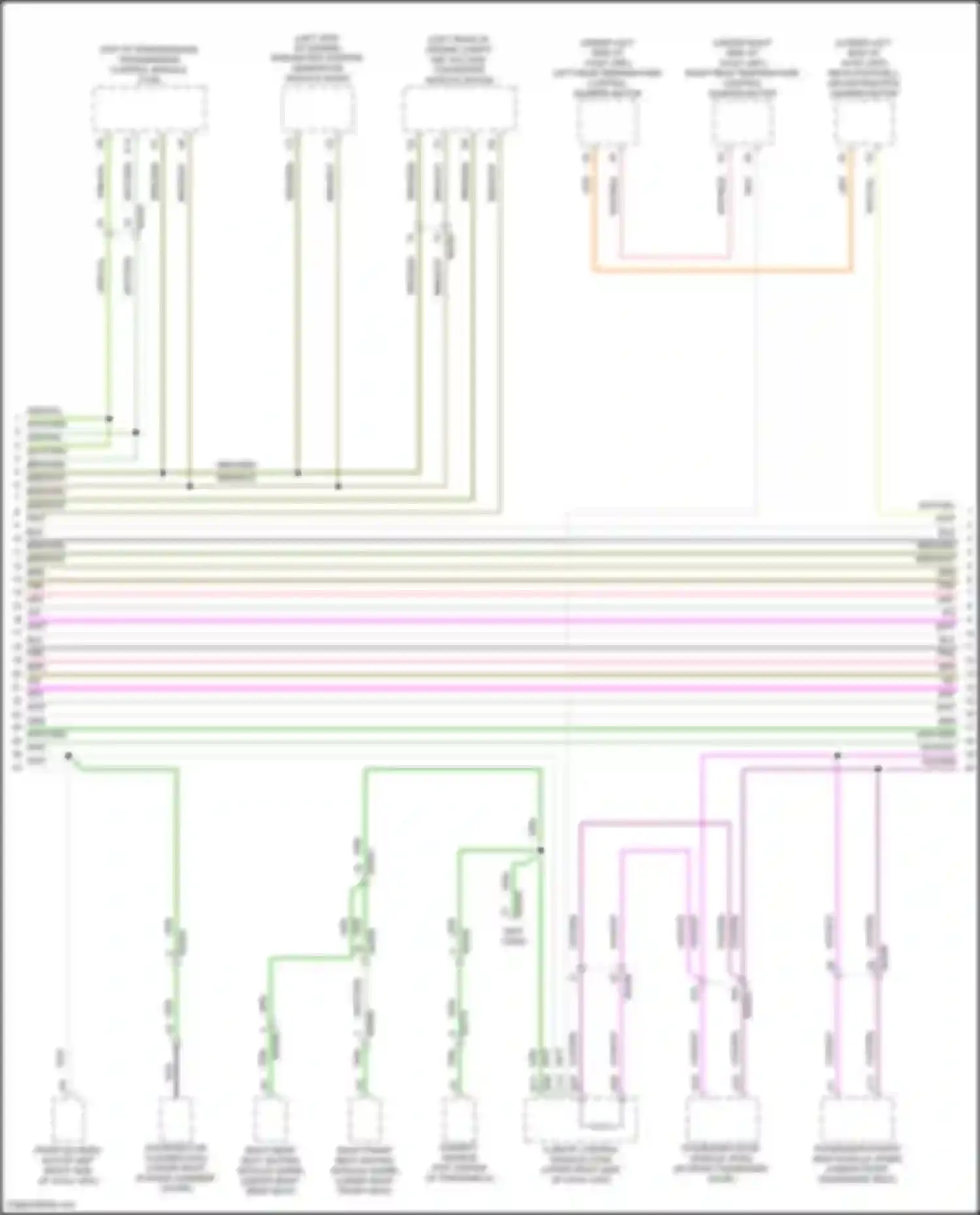 S90 Volvo II facelift (2020-2024): Computer data lines circuit, except hybrid (2 of 5)