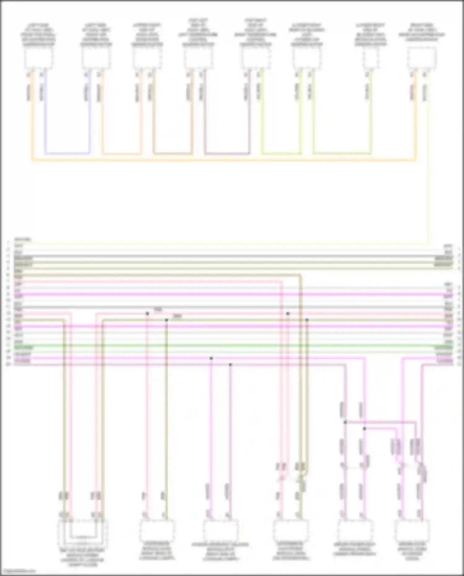S90 Volvo II facelift (2020-2024): Computer data lines circuit, except hybrid (3 of 5)