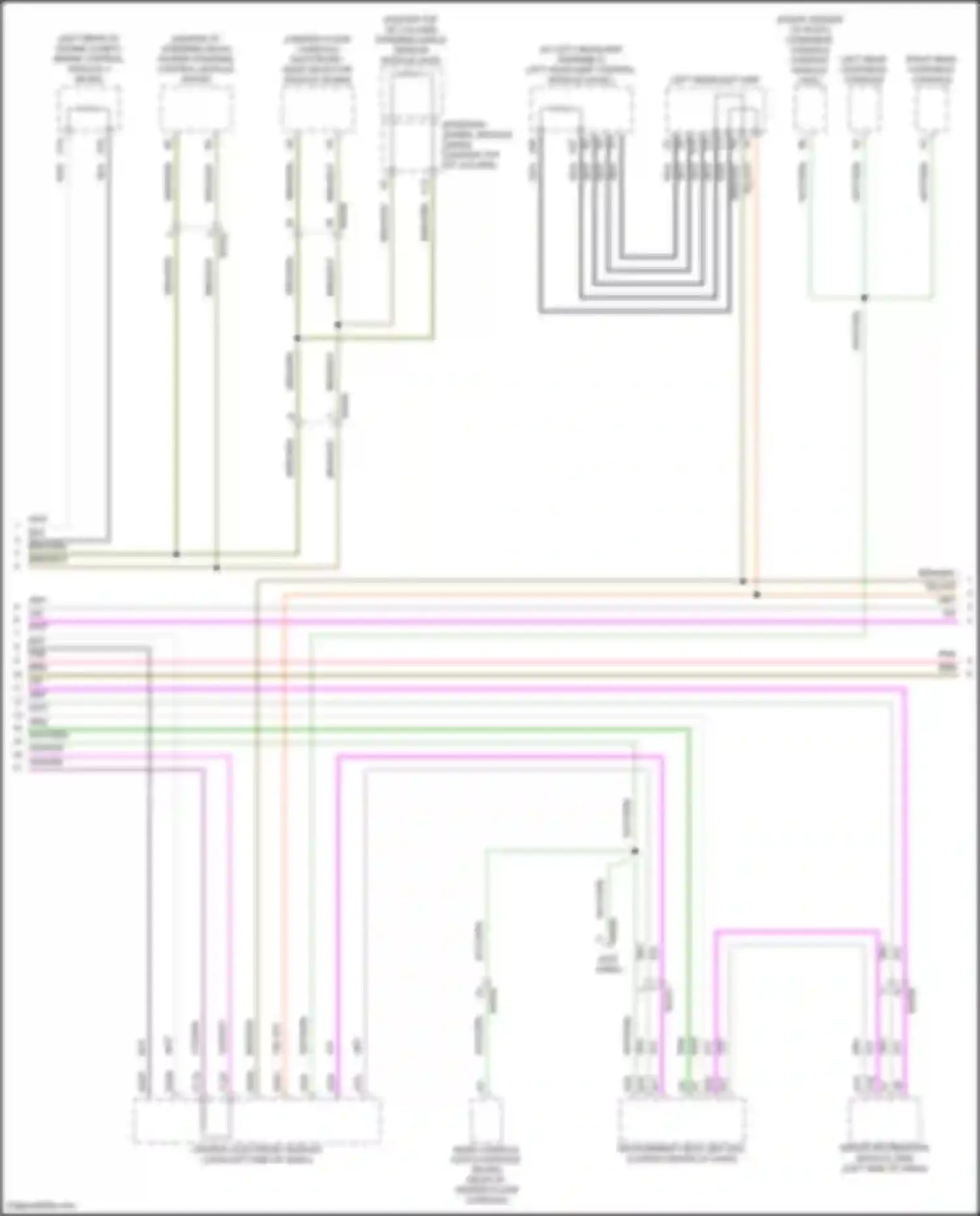 S90 Volvo II facelift (2020-2024): Computer data lines circuit, except hybrid (4 of 5)