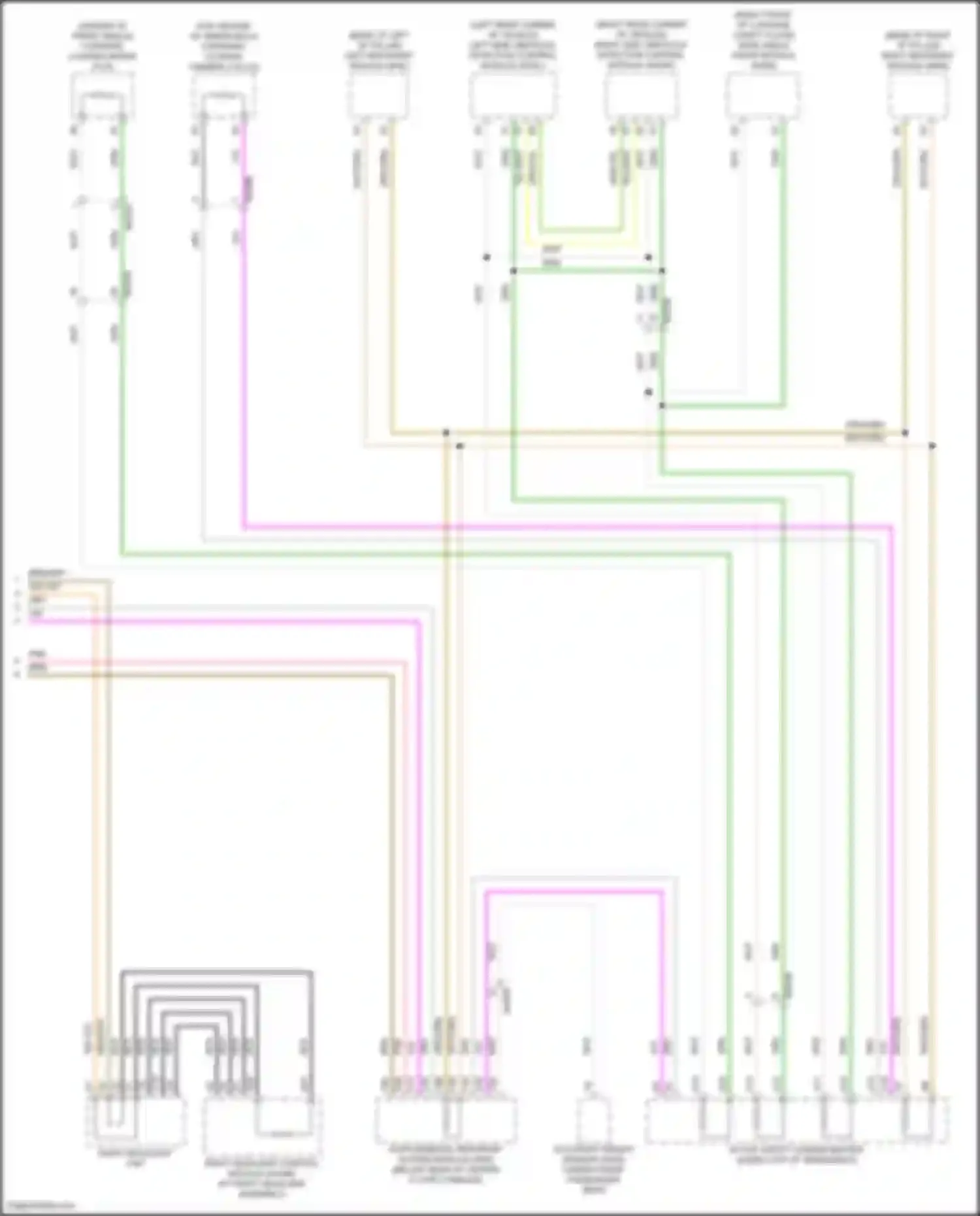 S90 Volvo II facelift (2020-2024): Computer data lines circuit, except hybrid (5 of 5)