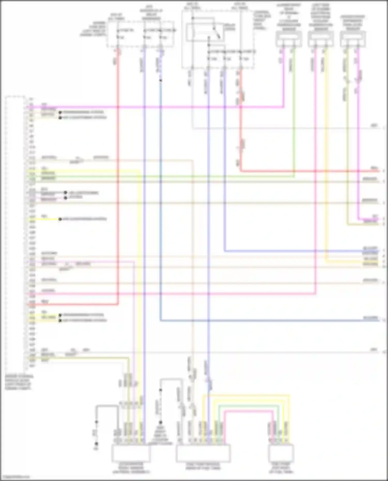S90 Volvo II facelift (2020-2024): Wiring diagram engine performance 2.0l turbo supercharged hybrid (1 of 9)