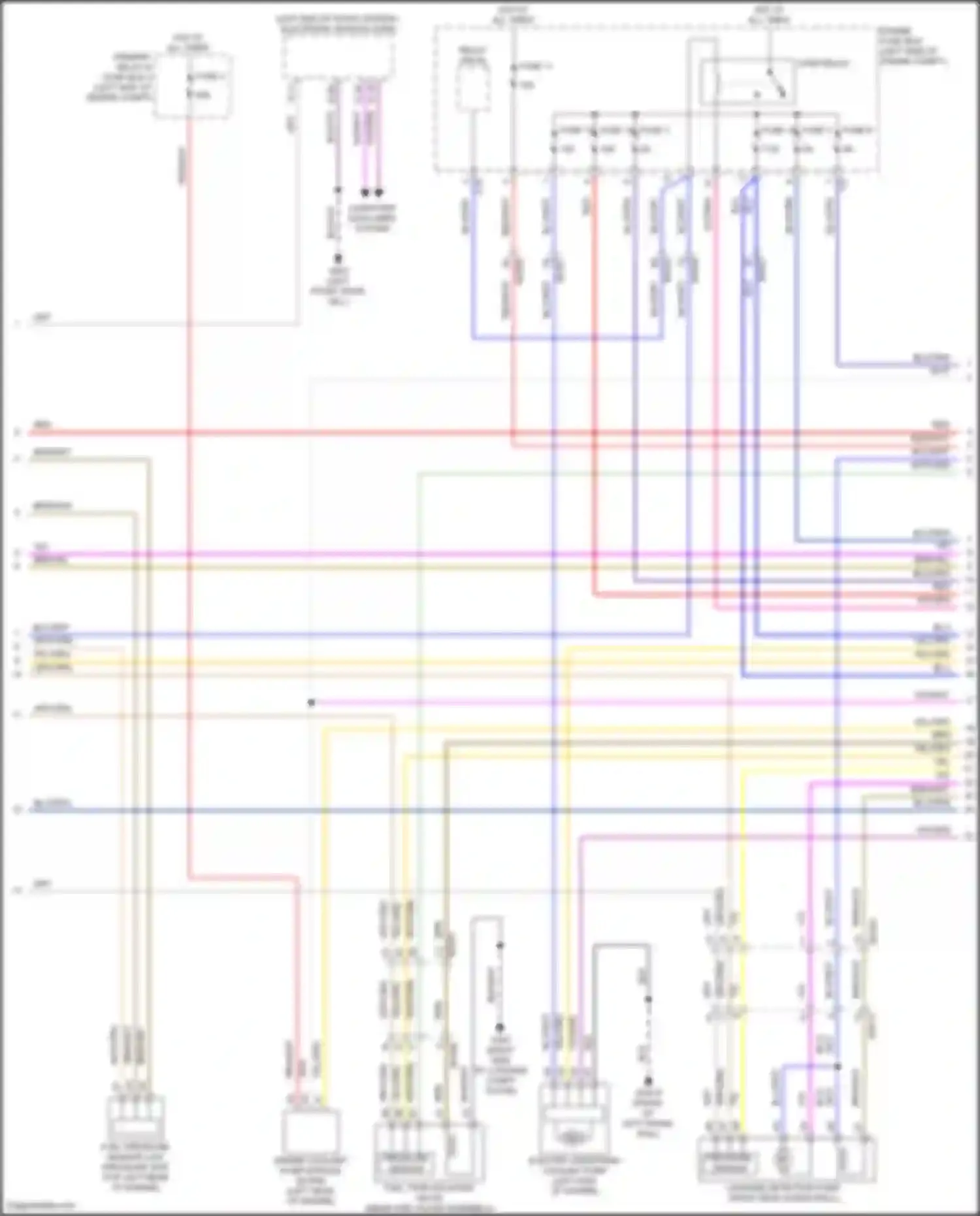S90 Volvo II facelift (2020-2024): Wiring diagram engine performance 2.0l turbo supercharged hybrid (2 of 9)