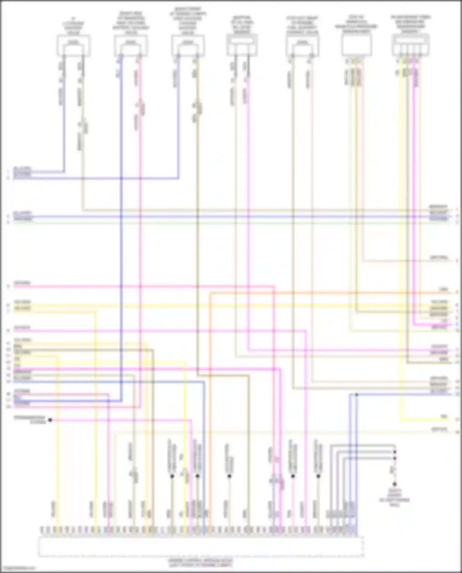 S90 Volvo II facelift (2020-2024): Wiring diagram engine performance 2.0l turbo supercharged hybrid (6 of 9)