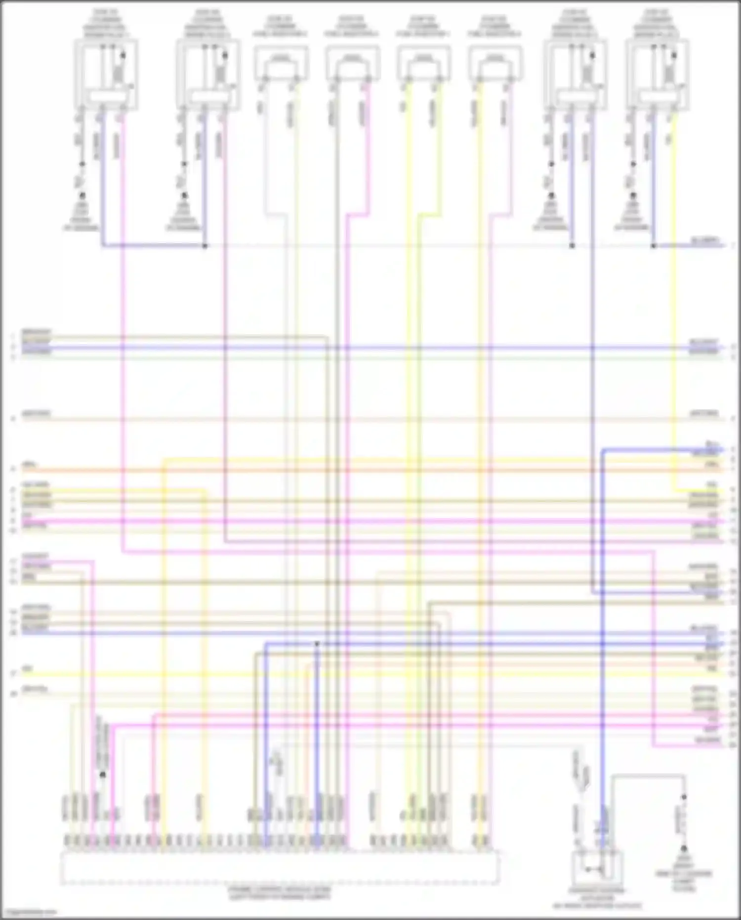 S90 Volvo II facelift (2020-2024): Wiring diagram engine performance 2.0l turbo supercharged hybrid (7 of 9)