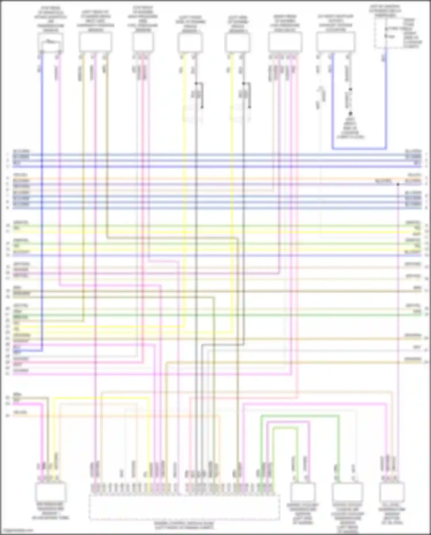 S90 Volvo II facelift (2020-2024): Wiring diagram engine performance 2.0l turbo supercharged (3 of 7)