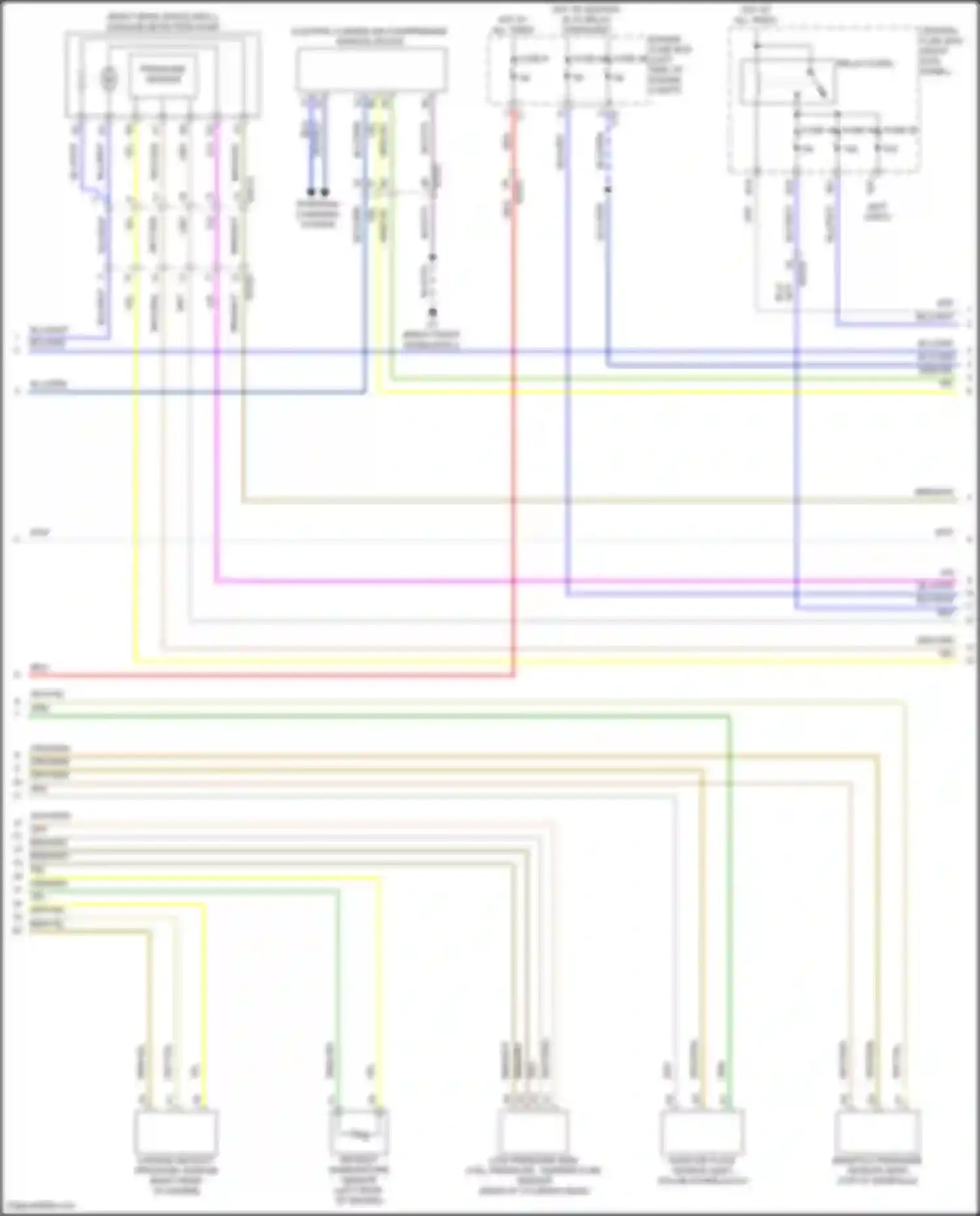 S90 Volvo II facelift (2020-2024): Wiring diagram engine performance 2.0l turbo supercharged (6 of 7)