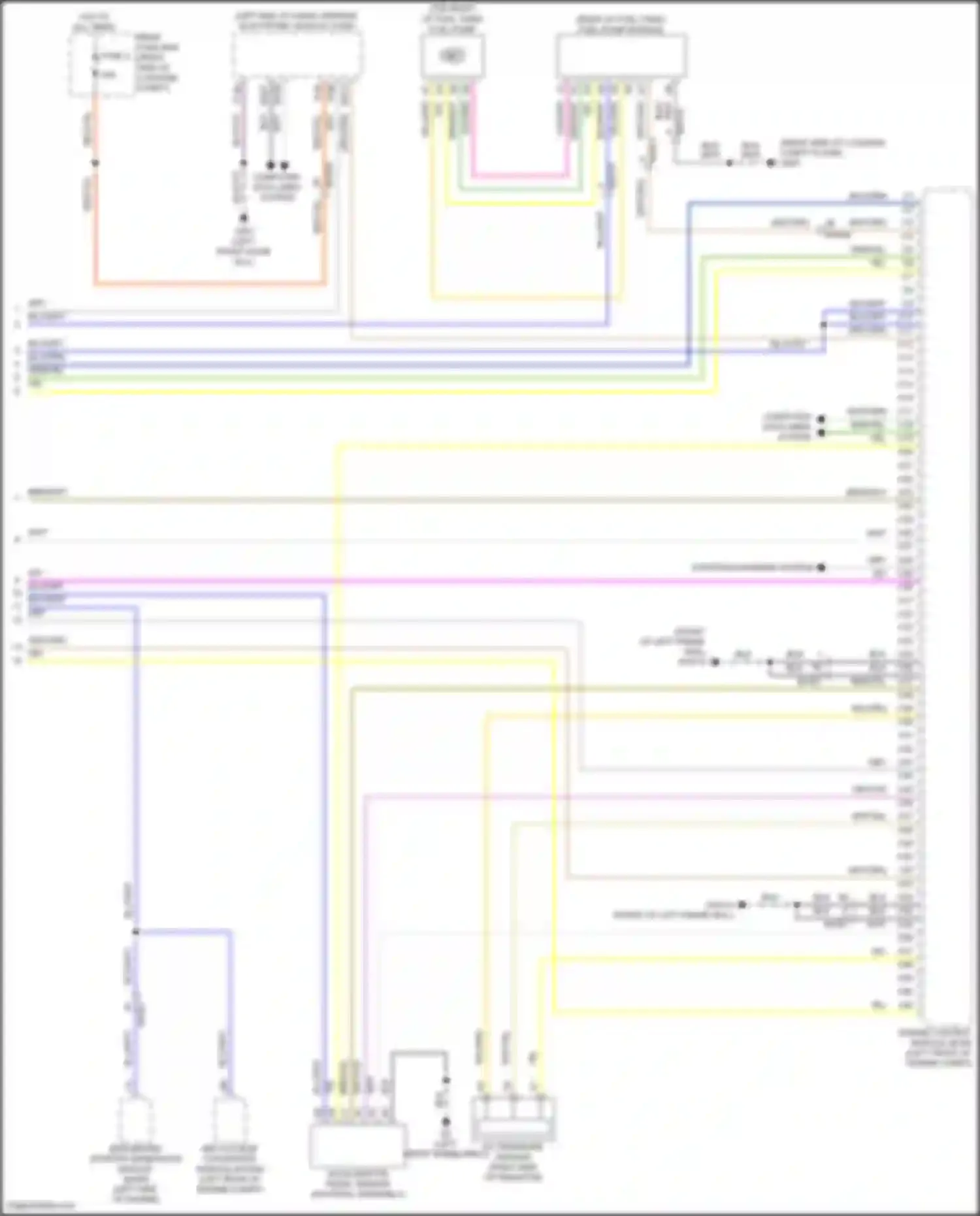 S90 Volvo II facelift (2020-2024): Wiring diagram engine performance 2.0l turbo supercharged (7 of 7)