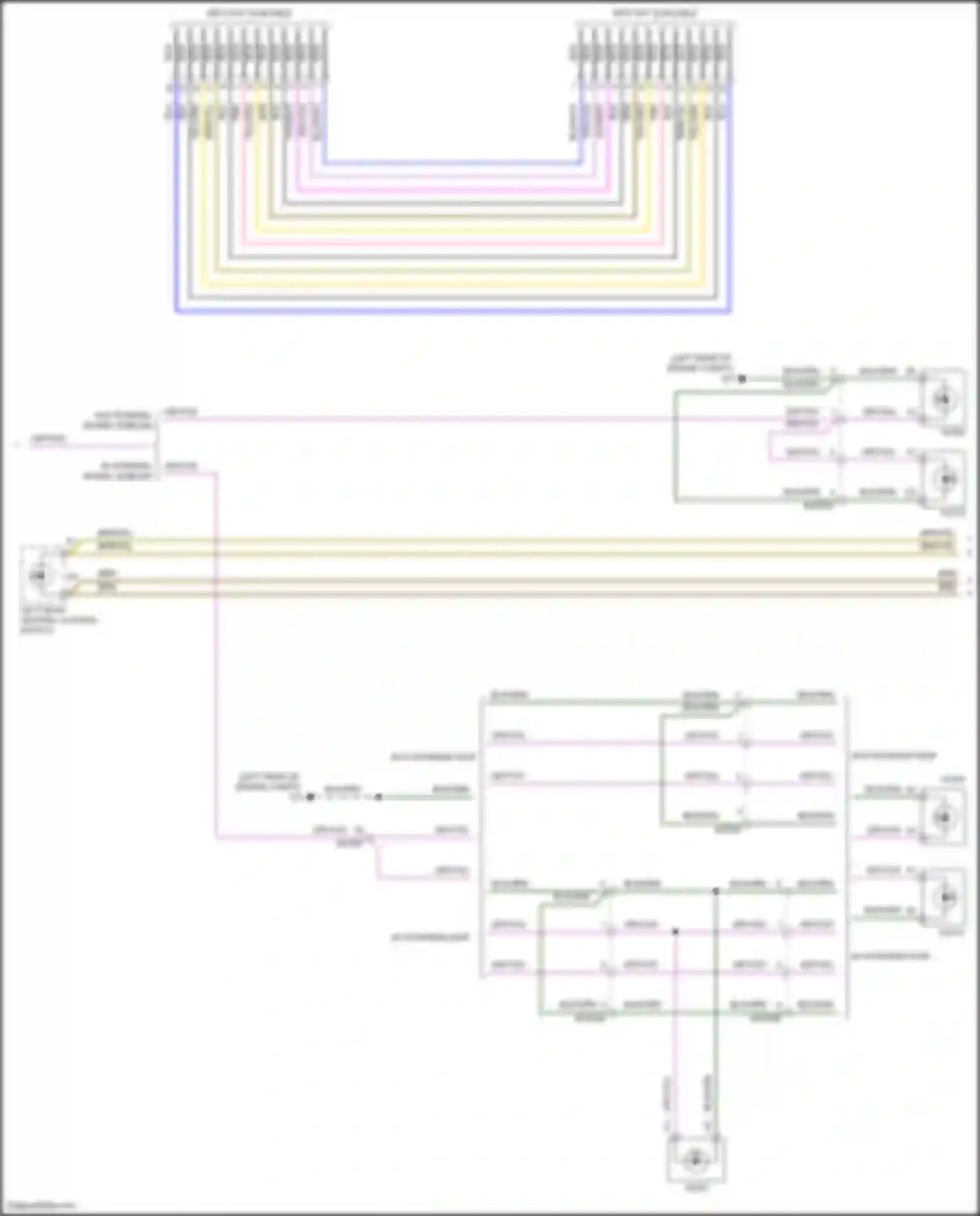 S90 Volvo II facelift (2020-2024): Instrument illumination circuit (2 of 4)