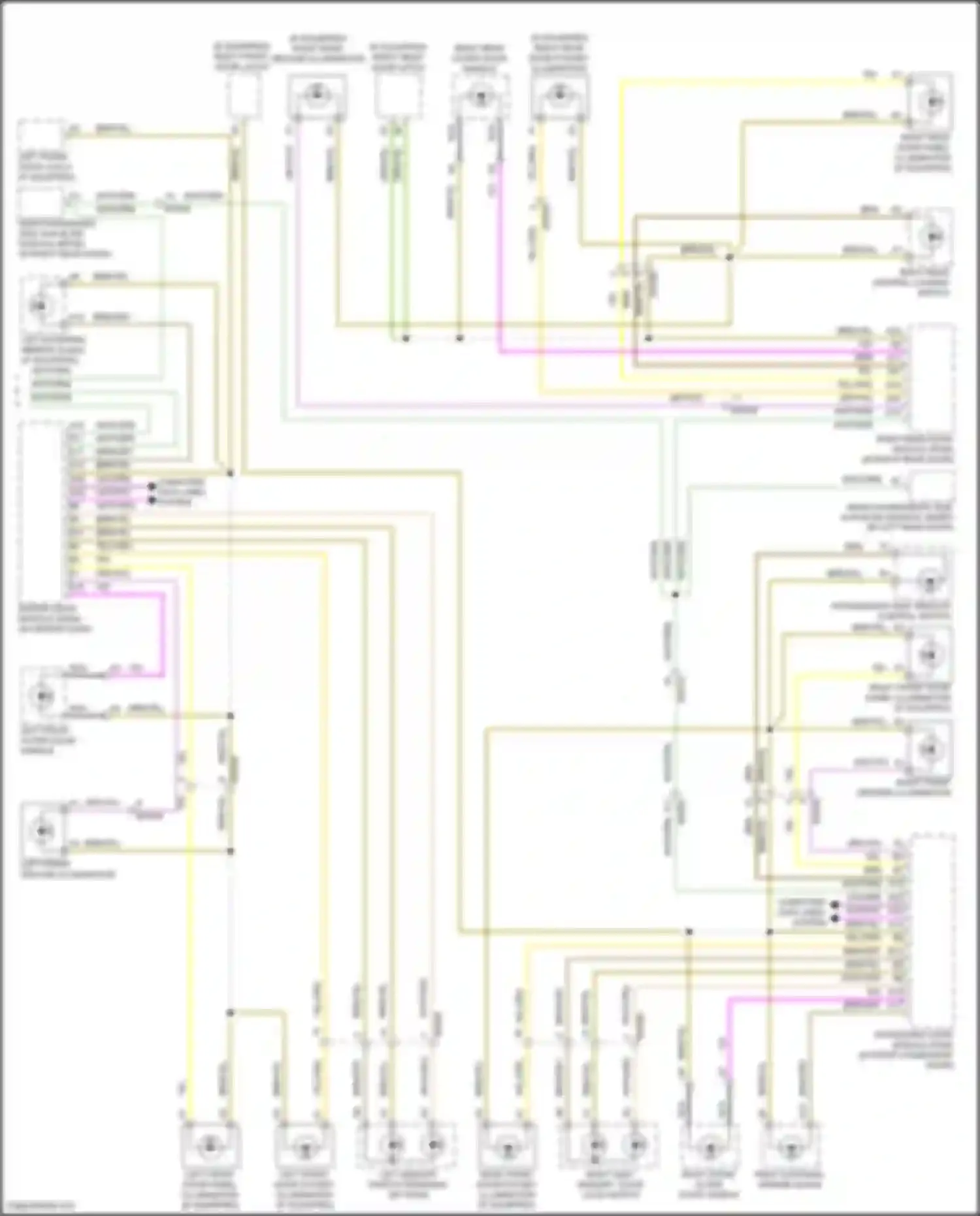 S90 Volvo II facelift (2020-2024): Instrument illumination circuit (4 of 4)