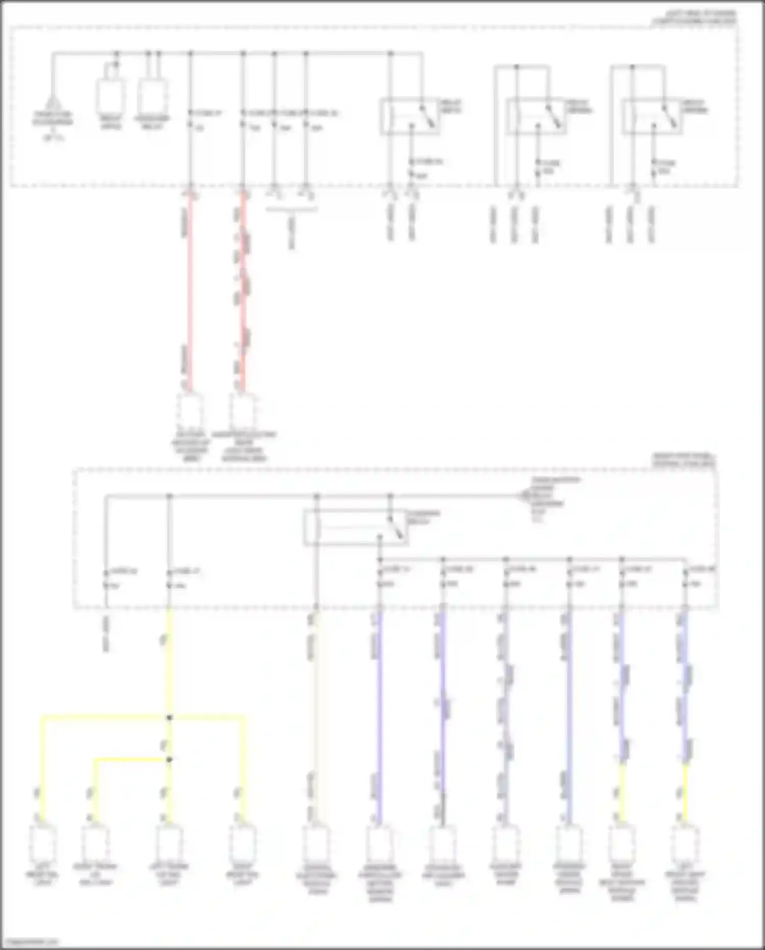 S90 Volvo II facelift (2020-2024): Power distribution circuit, hybrid (10 of 11)