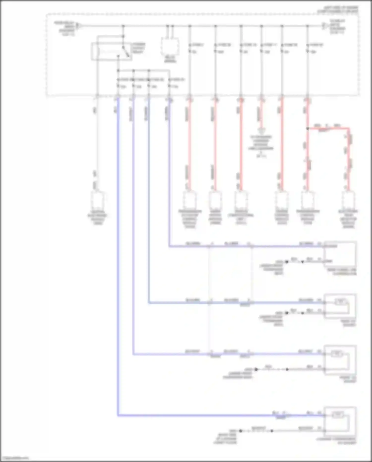 S90 Volvo II facelift (2020-2024): Power distribution circuit, hybrid (5 of 11)