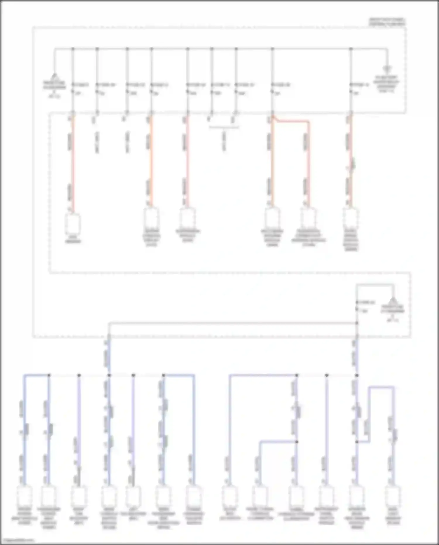 S90 Volvo II facelift (2020-2024): Power distribution circuit, hybrid (7 of 11)