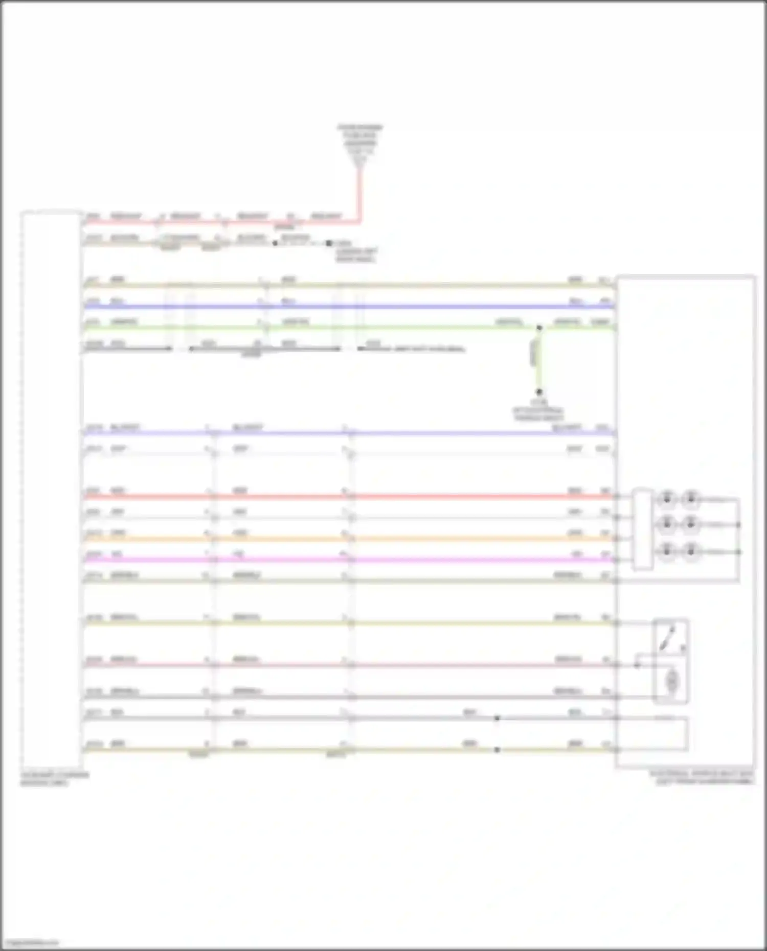 S90 Volvo II facelift (2020-2024): Power distribution circuit, hybrid (9 of 11)