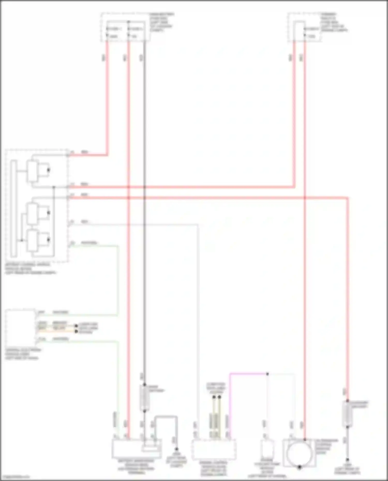 S90 Volvo II facelift (2020-2024): Charging circuit