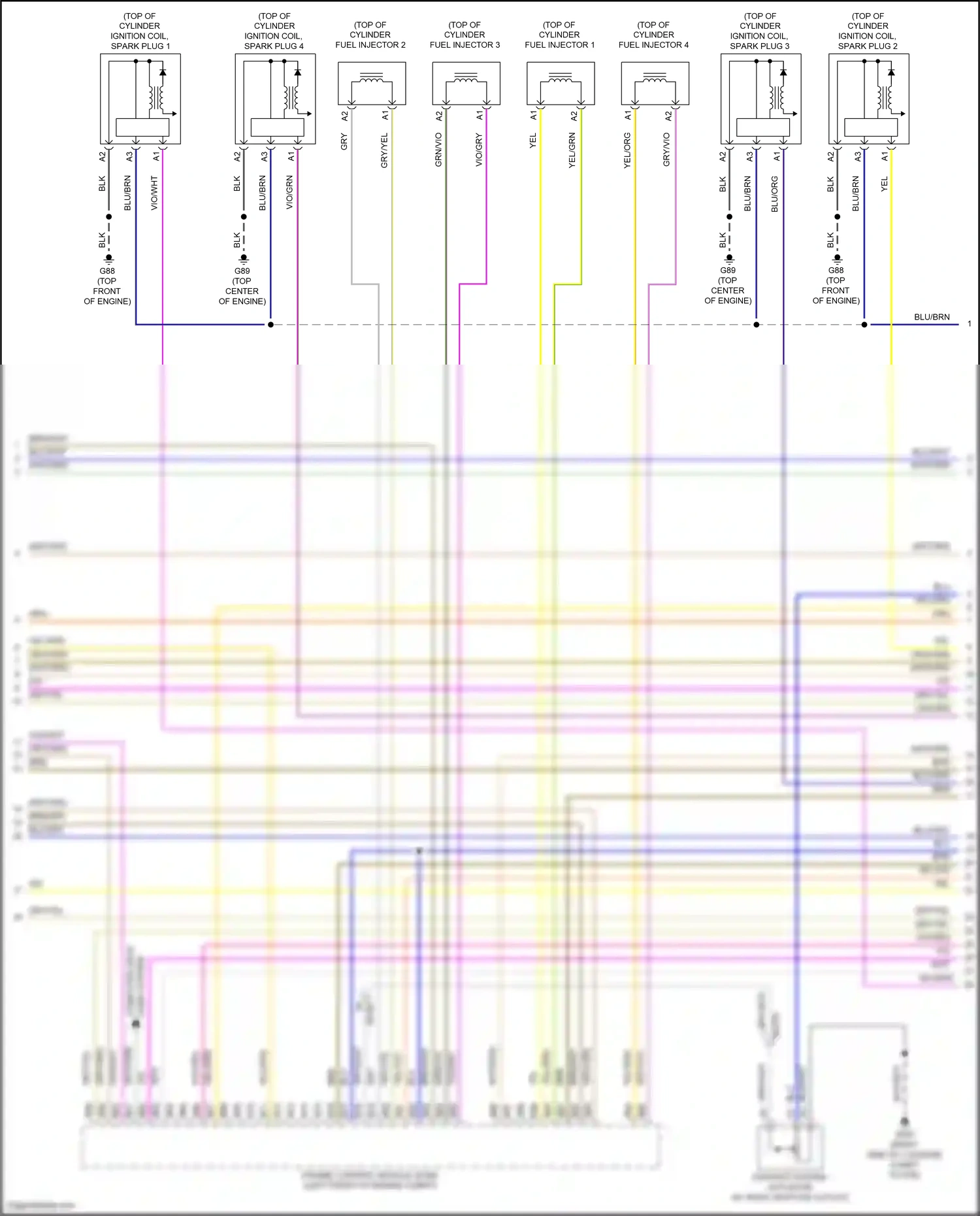 Volvo S90 II facelift (2020-2024) computer data wiring diagram  (2 of 2)