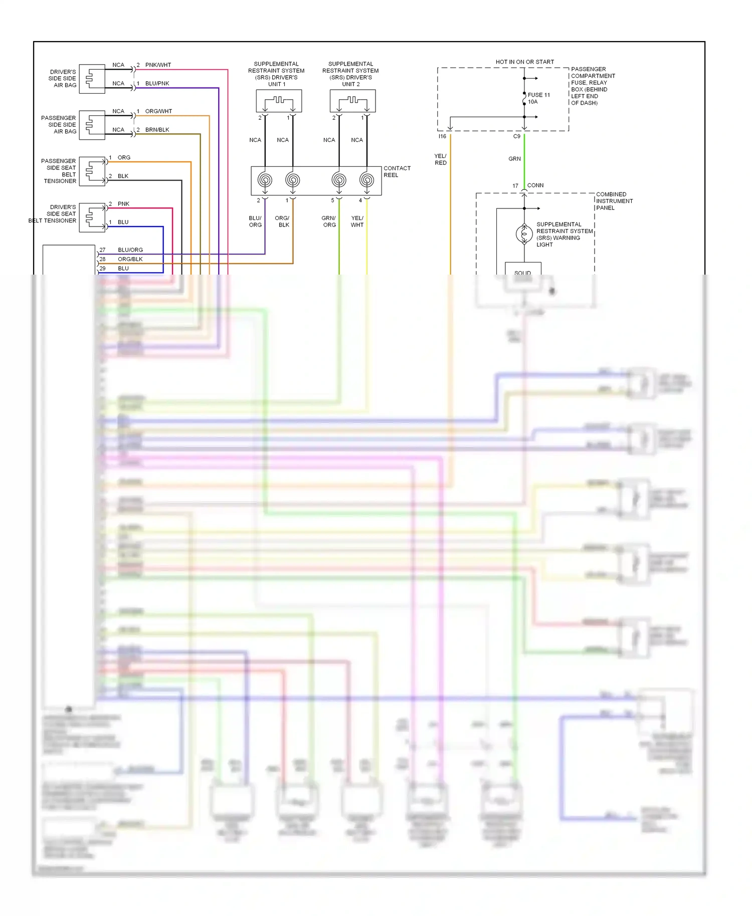 Volvo V40 I facelift (1999-2004) solid state wiring diagram  (6 of 8)