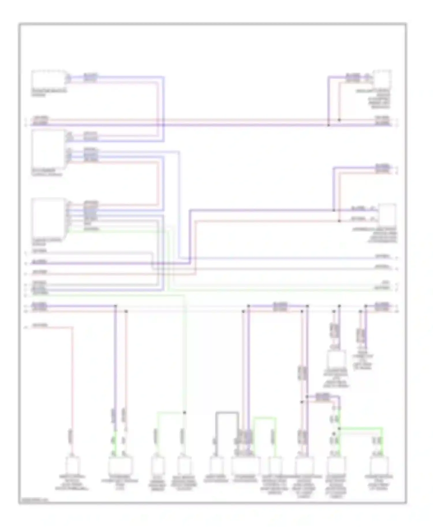 V50 Volvo I facelift (2007-2012): Computer data lines circuit (2 of 3)