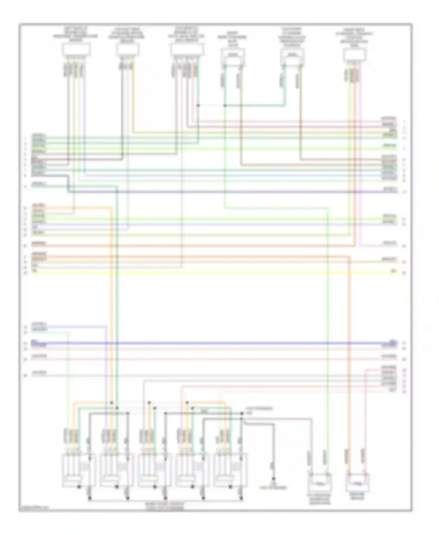 V50 Volvo I facelift (2007-2012): Wiring diagram engine performance 2.4l (2 of 4)