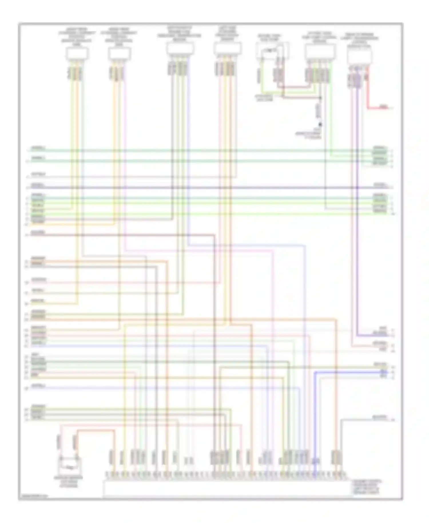 V50 Volvo I facelift (2007-2012): Wiring diagram engine performance 2.5l turbo (3 of 4)