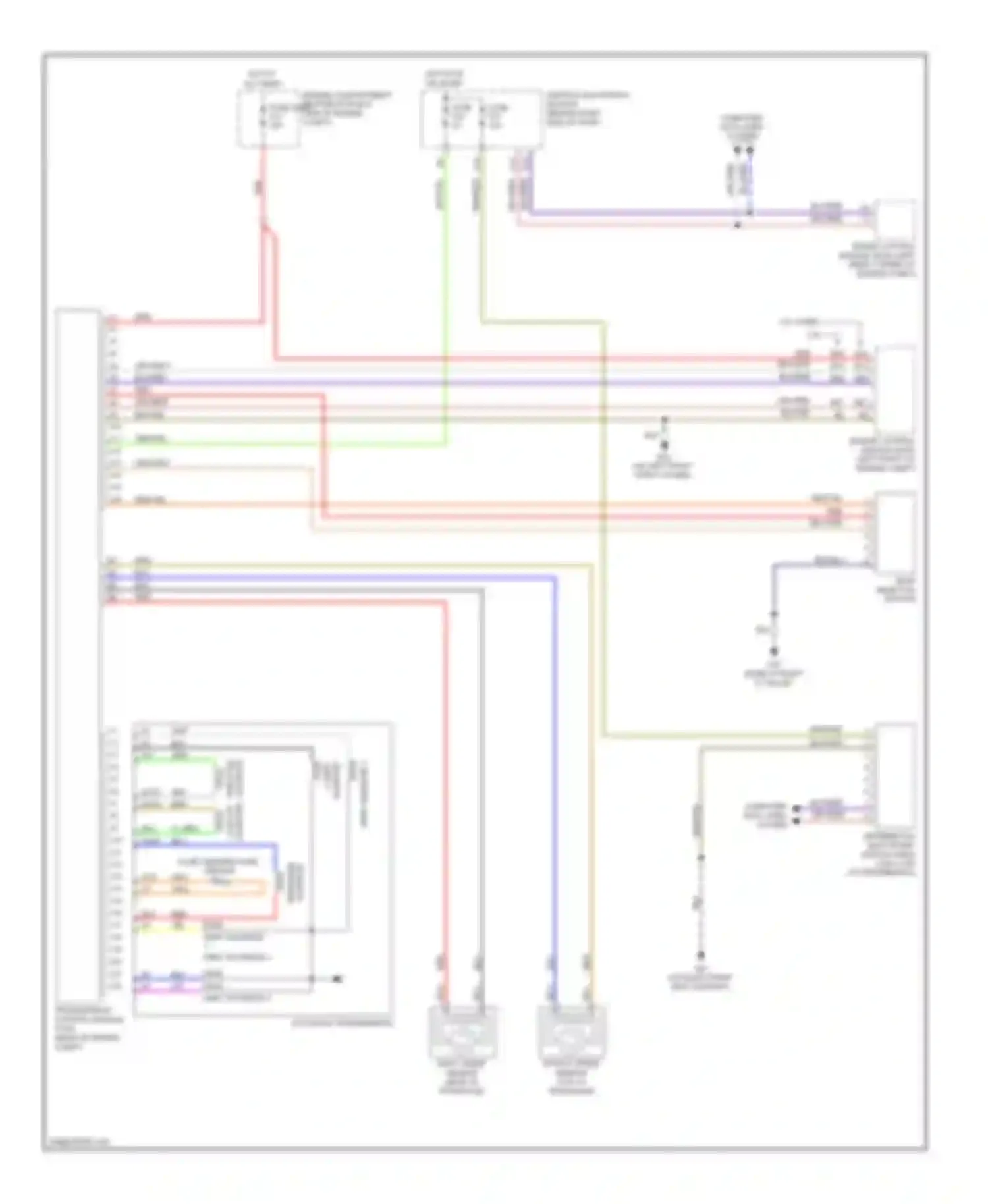 V50 Volvo I facelift (2007-2012): Transmission circuit
