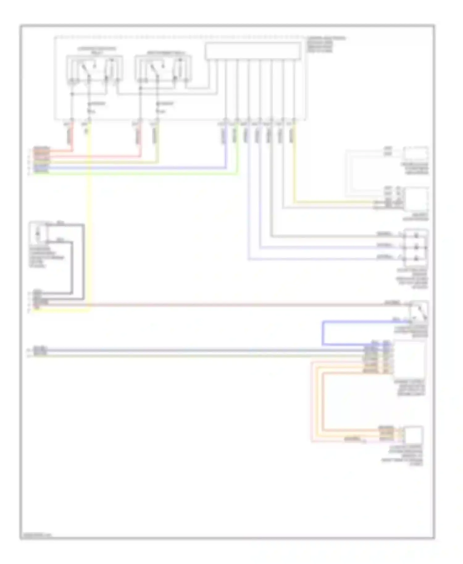 V50 Volvo I (2004-2007): Automatic a/c circuit (2 of 2)