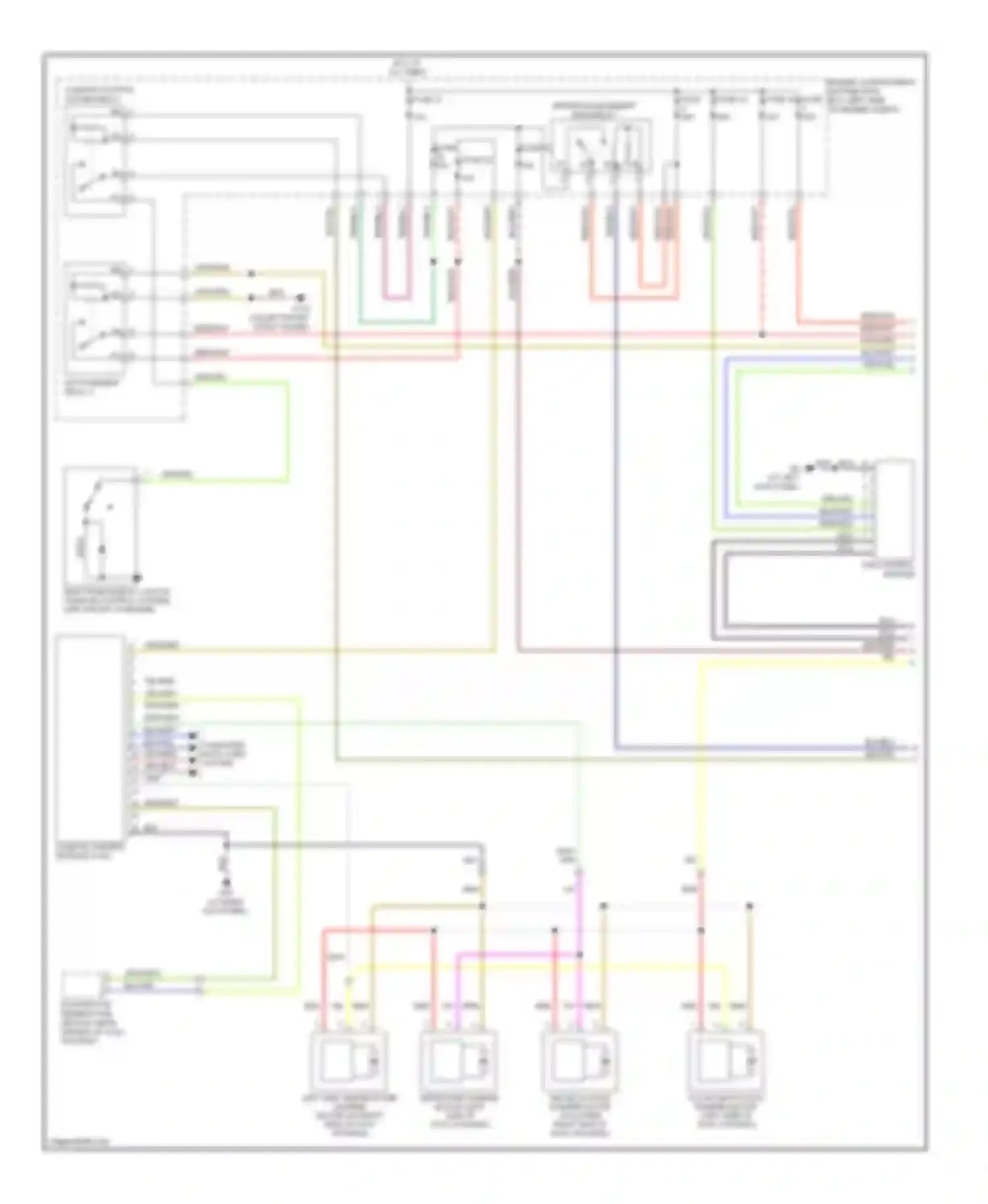 V50 Volvo I (2004-2007): Manual a/c circuit (1 of 2)