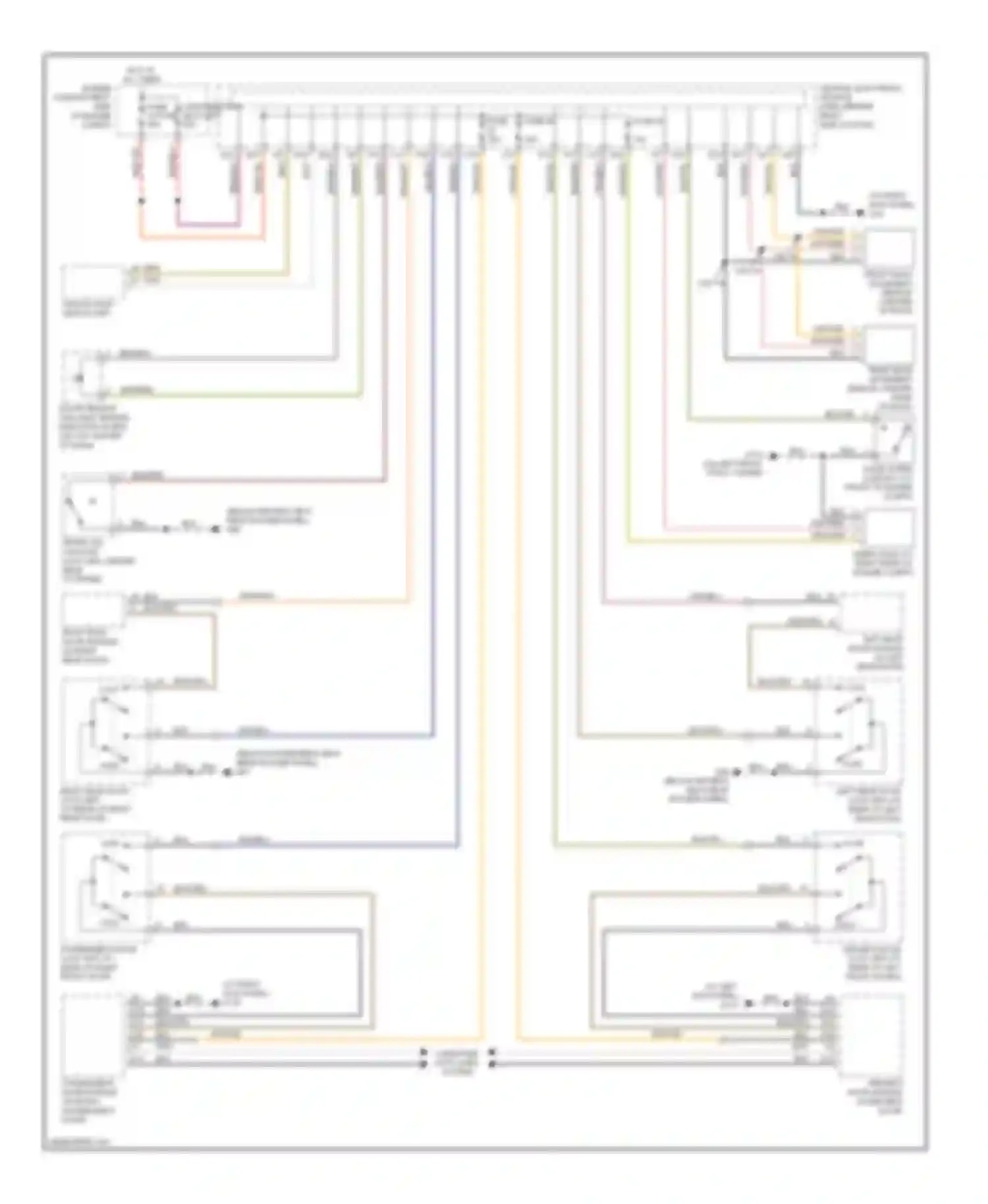 V50 Volvo I (2004-2007): Forced entry circuit
